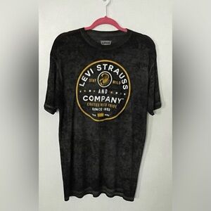 Levi's Men's Black T-Shirt Size L